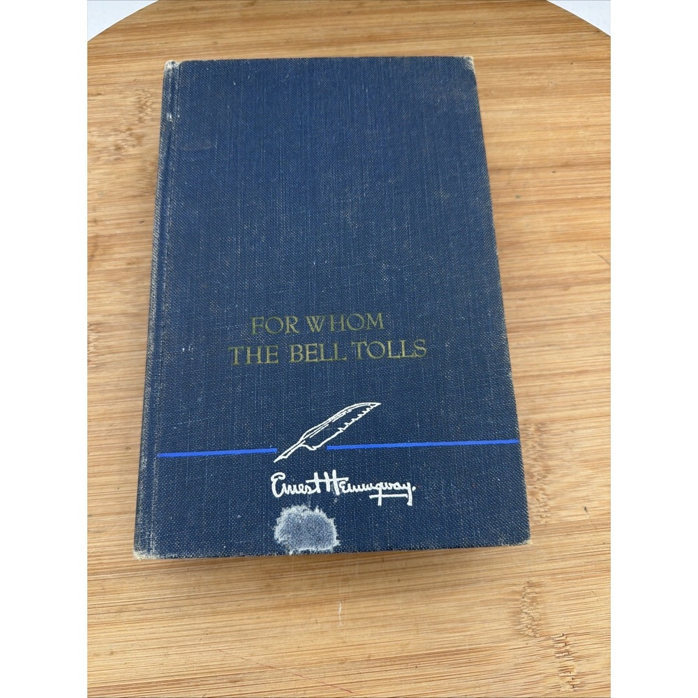 For Whom the Bell Tolls 1940 Ernest Hemmingway Charles Scribner's Sons‎ - No DJ